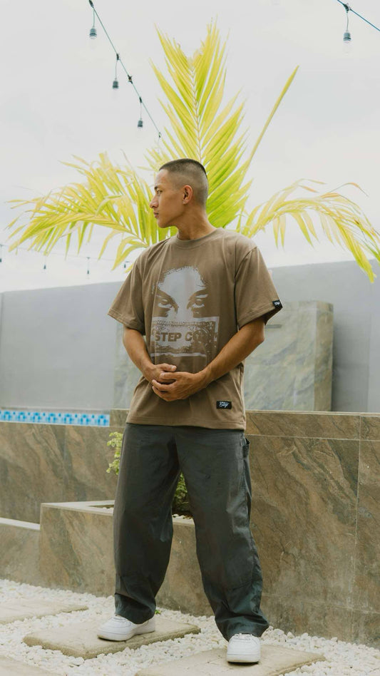 Step Co "Great Minds Think Alike Khaki Brown"